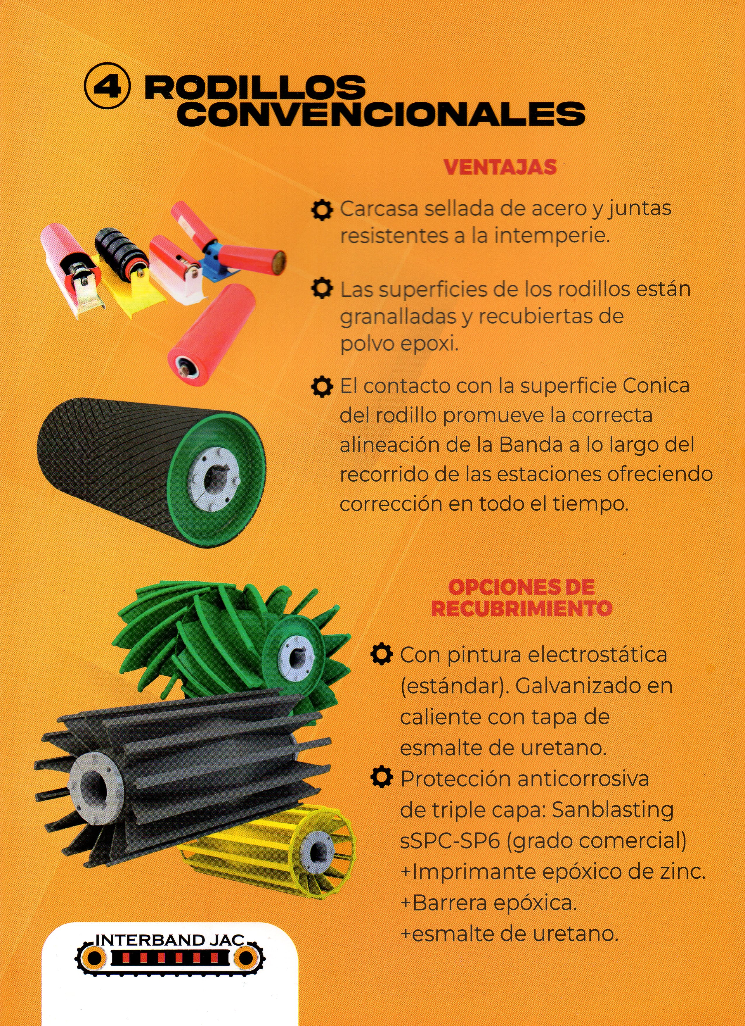 Rodillos Convencionales